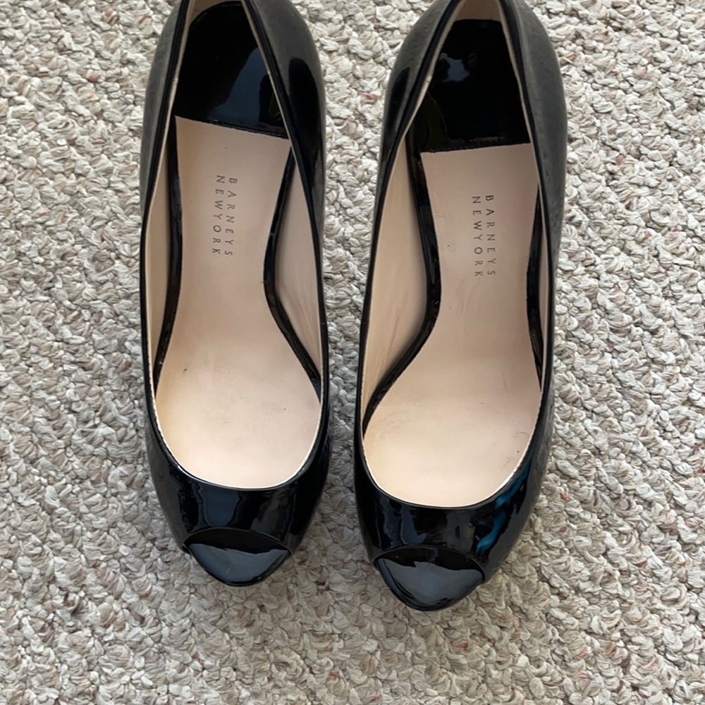 Barney’s Of New York Italian leather heels